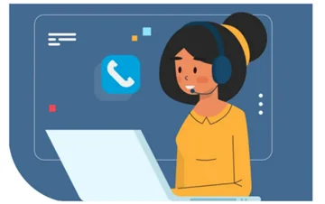 Contact support illustration