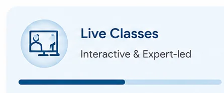 Live online English class illustration