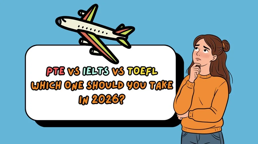 PTE vs IELTS vs TOEFL: Which One Should You Take in 2026?